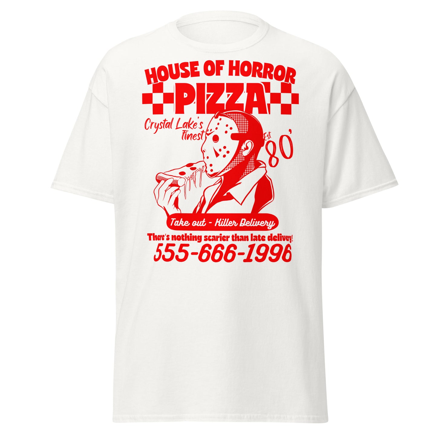 Pizzeria x Jason Unisex classic tee